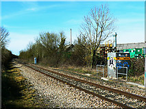 SU0888 : Swindon to Gloucester railway, Purton by Brian Robert Marshall