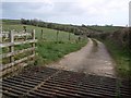 Farm road to Barleycombe