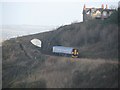 The St Ives train goes back towards Carbis Bay