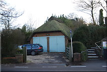 SU7438 : Thatched Garage, Manor Cottage, East Worldham by N Chadwick