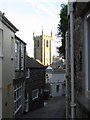 Quiet back street in St Ives