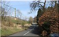 The A708 heading north-east past Selcoth