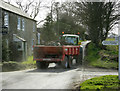 2009 : Heavy traffic near North Wraxall