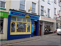 SX9165 : Toy and collectible shop, Fore Street, St Marychurch by Joan Vaughan