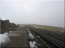 SH6056 : View along the platform at Llechog Station by Eric Jones