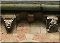 Corbel table carvings, St Martin