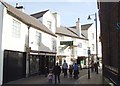 Salter Street from the corner of  Bank Passage