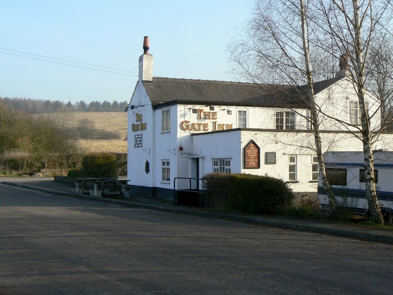 The Gate Inn, Lower Hartshay © Alan Murray-Rust cc-by-sa/2.0 ...