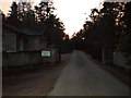 Gatehouse and Drive to Glenferness Mains in the Gloaming