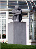 J3269 : Sculpture, Malone House by Rossographer