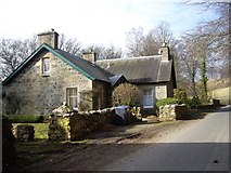 NJ4339 : Blairmore estate cottage by Stanley Howe