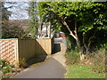 Highcliffe, footbridge