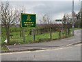 Sign for Portadown Boat Club