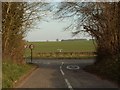 The approach to Ermine Street from Old Hall Green