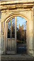 Gateway to Churchyard of Croydon Parish Church