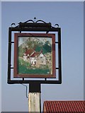 SU5802 : Pub sign of the Wych Way Inn by Barry Shimmon
