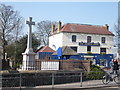 The Powell Arms Birchington and the war memorial