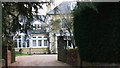 House on county border at Anstead Brook