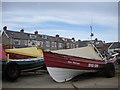 Coble fishing boats