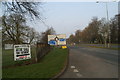 Approach to the M62 on the A5080