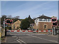 The new level crossing barriers at Haydon Bridge Station (2)