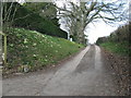 Country lane north to West End part of Henfield