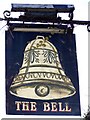 Sign for the Bell Inn, Buckland Dinham