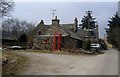 Telephone kiosk in Haugh of Glass