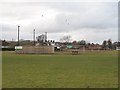 NS9935 : Football pitch, Symington by Richard Webb