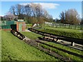 Miniature railway in Barshaw Park