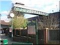 Footbridge to Windsor and Eton Central Railway Station