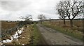 NS6290 : Rough minor road near Craigend by Richard Webb