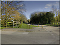 Junction of Alton Lane with Hawthorn Road