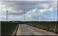 TA1357 : Wind Turbines, Lissett by Peter Church