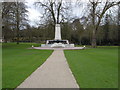 TM1644 : War memorial, Christchurch park by Oxymoron