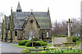 Ruined chapel at Gorton Cemetery