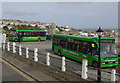 Western Greyhound buses at St Ives