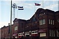 Entrance to the Trinity Road stand at Villa Park