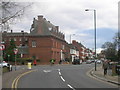 Looking down Church Road NW10 at the junction with West Ella Road, NW10