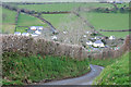 Southern approach to Llanfihangel y Creuddyn