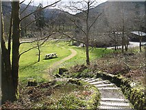 NS1197 : Picnic area, Glenbranter by Richard Webb
