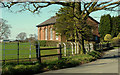 Iron fencing near Alderley Edge