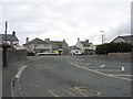 The bus turnaround in the centre of Moelfre