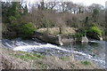 Weirs above Rock Mill, River Avon, Warwick