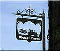 2009 : Plough Farm, the sign