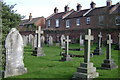 Quiet neighbours, Milverton cemetery, Leamington Spa