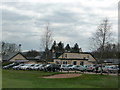 Tiverton Golf Club : Clubhouse & Car Park