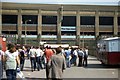 Entrance to the Green Road stand at West Ham United