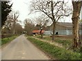 The approach to Cranmer Green from the south