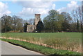 Towards St Andrews Church, Mickfield